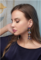 Earrings Ottaviani Woman in Metal Alloy Cristallo 500660O - 500660O